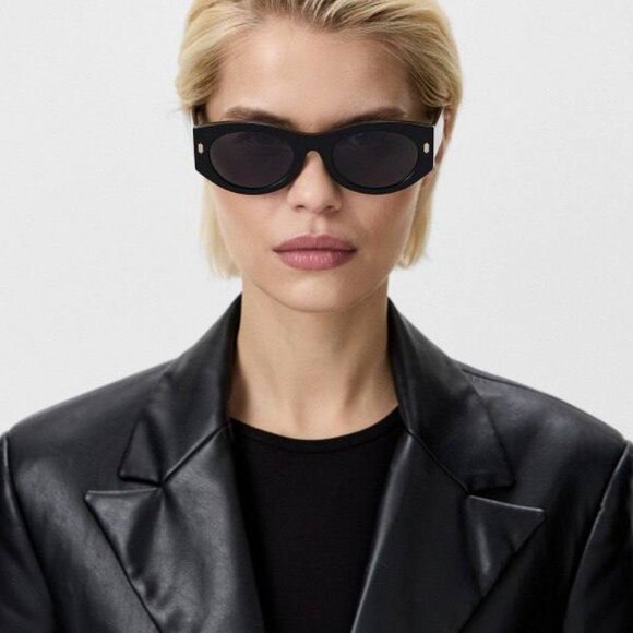 ?️ New Fendi FE40125F 54S Sunglasses - Shiny Red Havana Frame, Bordeaux Lenses main image 8